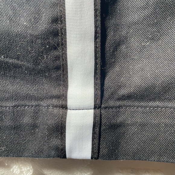 Button fly black denim skirt - Picture 7 of 10